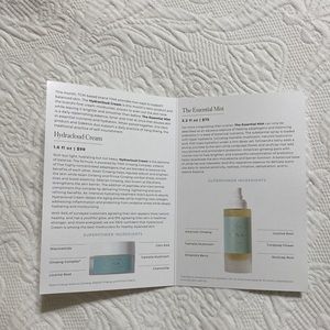 Yina Hydracloud cream and essential mist from beauty heros April box